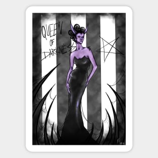 Queen of Darkness Sticker